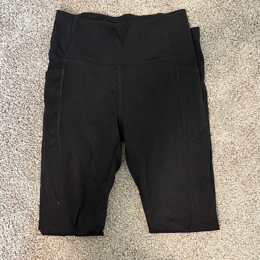 Victorias Secret Black Leggings with Side Pockets